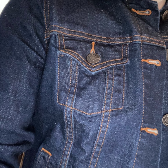 Dark Wash Classic Jean Jacket - Picture 2 of 5